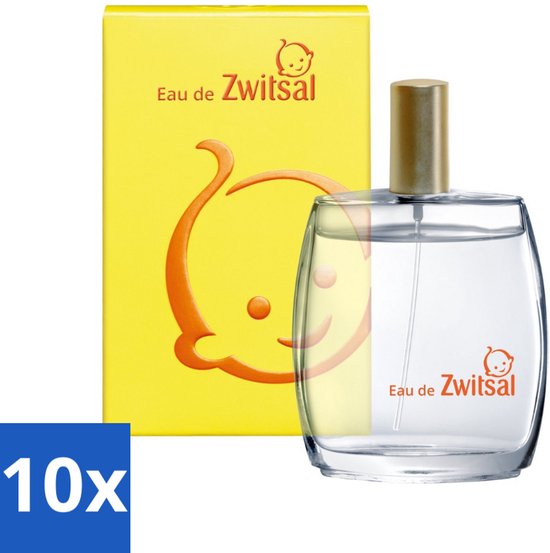10 x Zwitsal Eau de Zwitsal 95 ml - Kinderparfum - Cadeau - Dermatologisch Getest