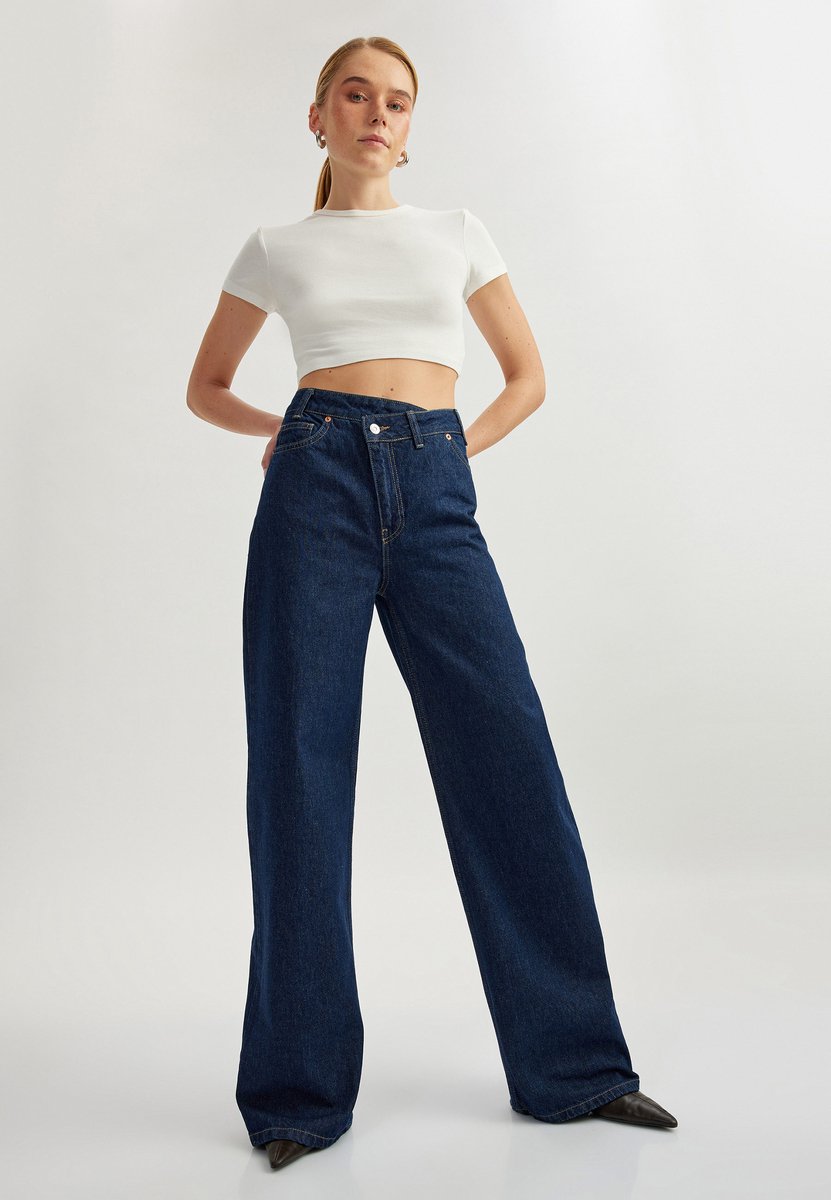 Denim Loszittend Loose-fit-Jeans