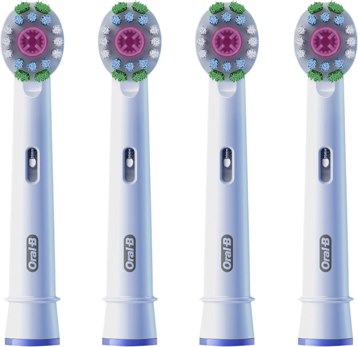 Oral-B opzetborstels Pro 3D Wit 4 stuks