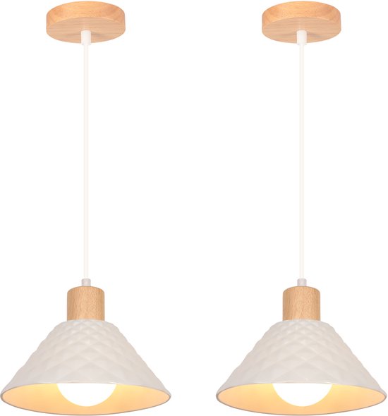 Hanglamp industrieel TwinCircles Zwart 3 lichtpunten