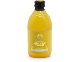Mattisson - Biologische Apple Cider Vinegar (Appelazijn) - Gember & Kurkuma - Vegan & Biologisch Appel Azijn -500 ml