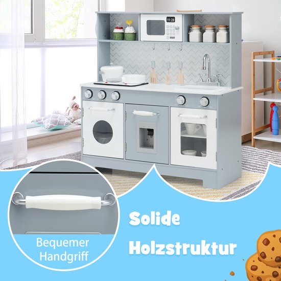 Prijzen Vergelijken Voor KidKraft Houten Kinderkeuken Ultimate Corner Met Licht En Geluid Wit Media 11