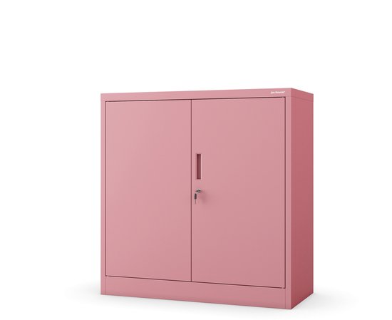 Kastknop Vierkant Roze Rood Goud - Goed in Stijl Kastknoppen en