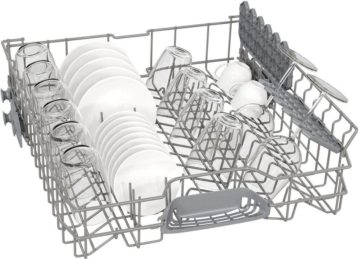 Bosch SMS26AI01F - Serie 2 - Vaatwasser - Vrijstaande vaatwasser - 60 cm - Geborsteld staal -Extra Droog: optie voor extra grondige droogresultaten — afbeelding 5