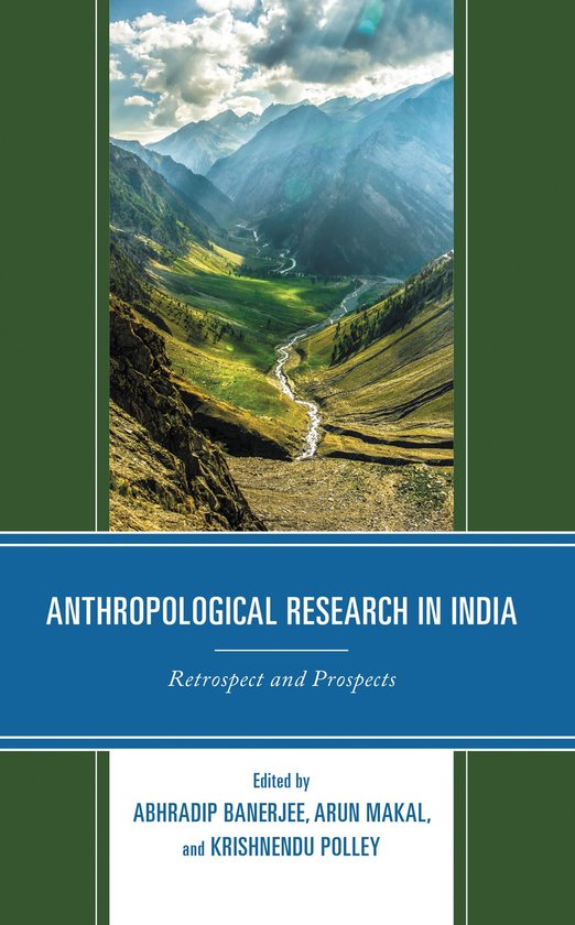 Anthropological Research in India - cover