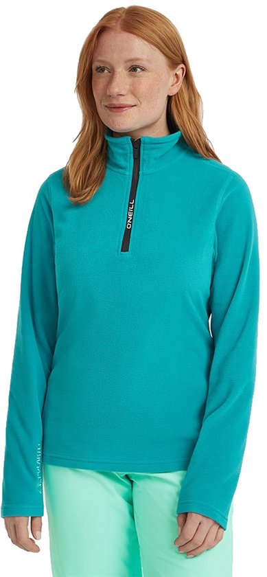 O´neill Fwc Cruz Jack´s Polartec Fleece Met Halve Rits Groen,Blauw S Vrouw