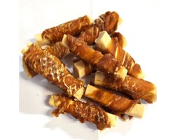 Chikko Quality - Chicken & Cheese Wrapped Stick - Hondensnack - 300gr