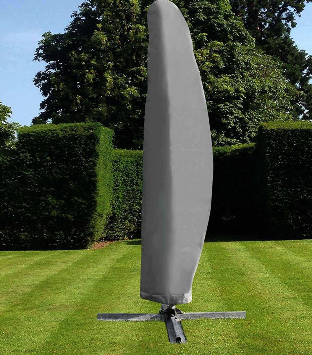 Parasolhoes parasol beschermerhoes antraciet voor zweefparasol