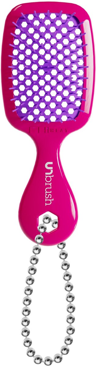 UNbrush Super Mini Keychain - Pink Burst