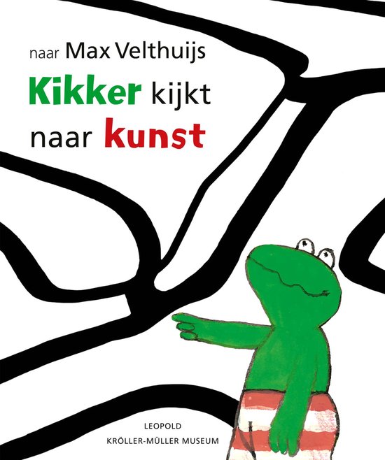 Kikker - Kikker kijkt naar kunst - cover