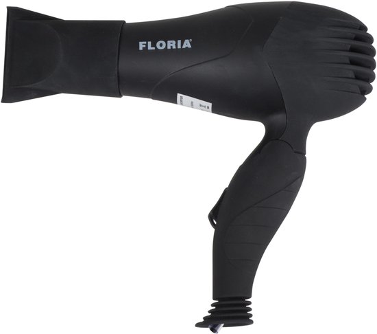 Floria Haardroger ZLN8976 – 850 W – 2 Snelheden – Opvouwbaar Handvat – DC-motor – Met Concentrator & Oververhittingsbeveiliging