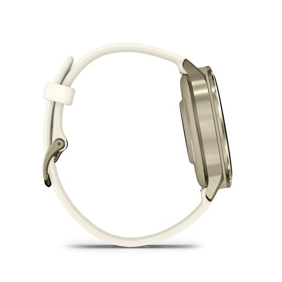 Garmin Venu 4 - Multisport smartwach - 41 mm - AMOLED - Goudkleurig/Creme