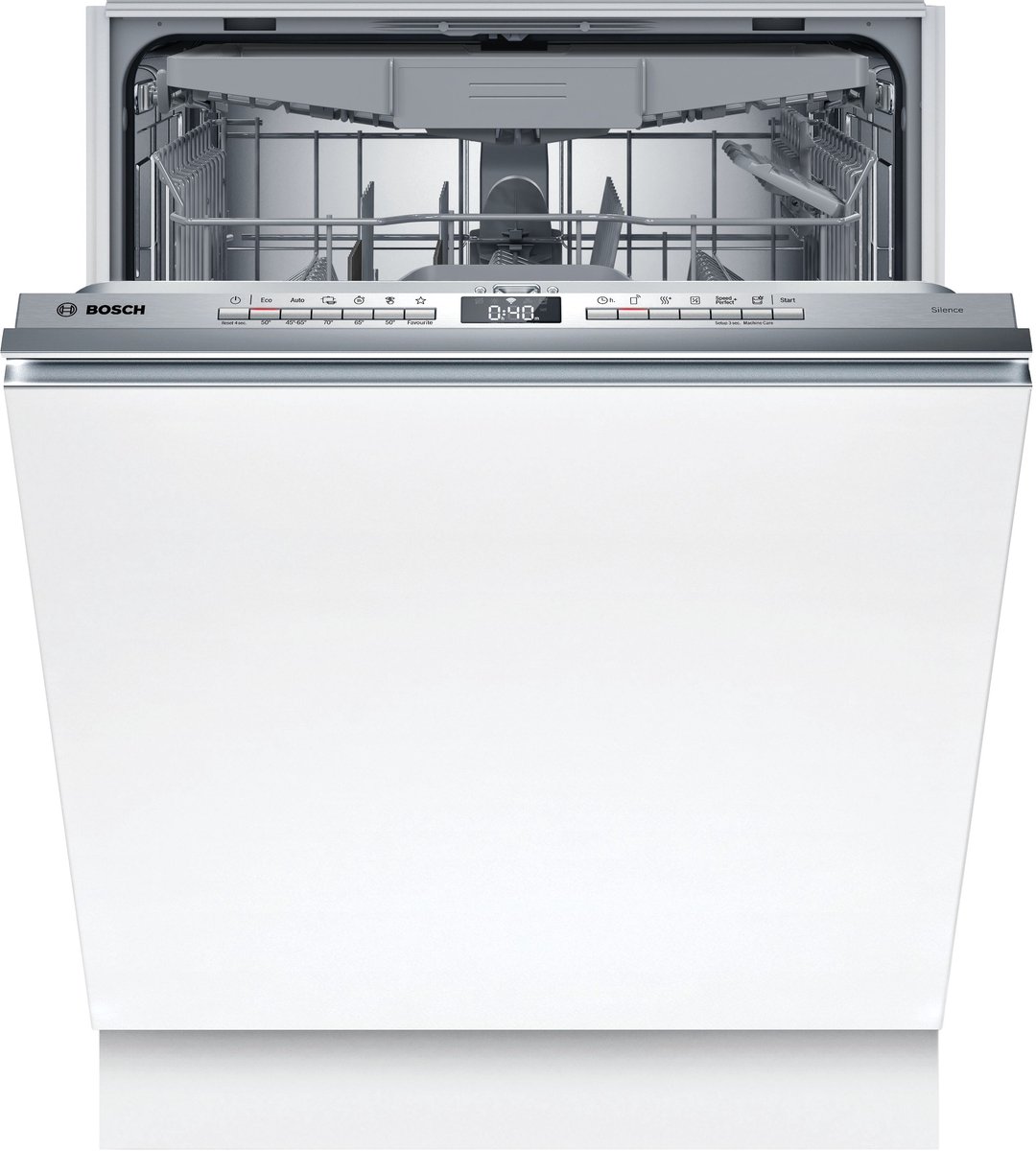 Bosch SBH4HVX14E – Serie 4 – Vaatwasser – Inbouwvaatwasser – Volledig integreerbaar – 60 cm – XXL Extra Hoog – Energielabel C – Extra Droog: optie voor extra grondige droogresultaten