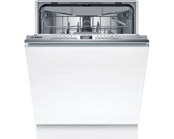 Bosch SBH4HVX14E - Serie 4 - Vaatwasser - Inbouwvaatwasser - Volledig integreerbaar - 60 cm - XXL Extra Hoog - Energielabel C - Extra Droog: optie voor extra grondige droogresultaten