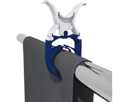 Fixclip | De ideale wasknijper Voor Aan Boord 6 st navy-wit