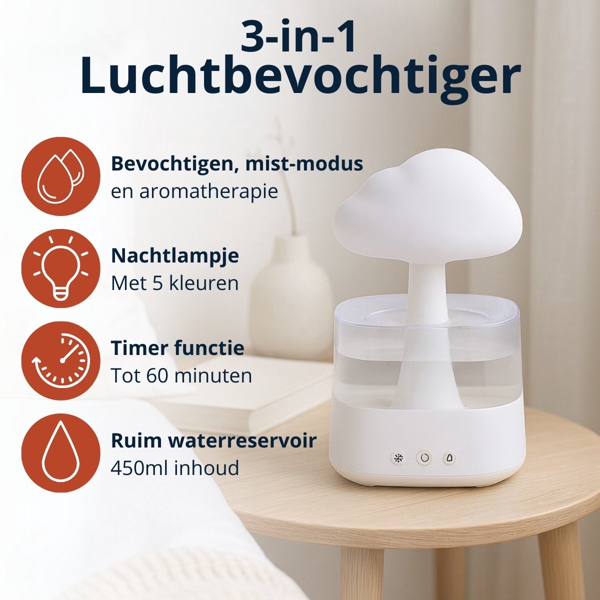 Grundig Raincloud Luchtbevochtiger thumbnail 2