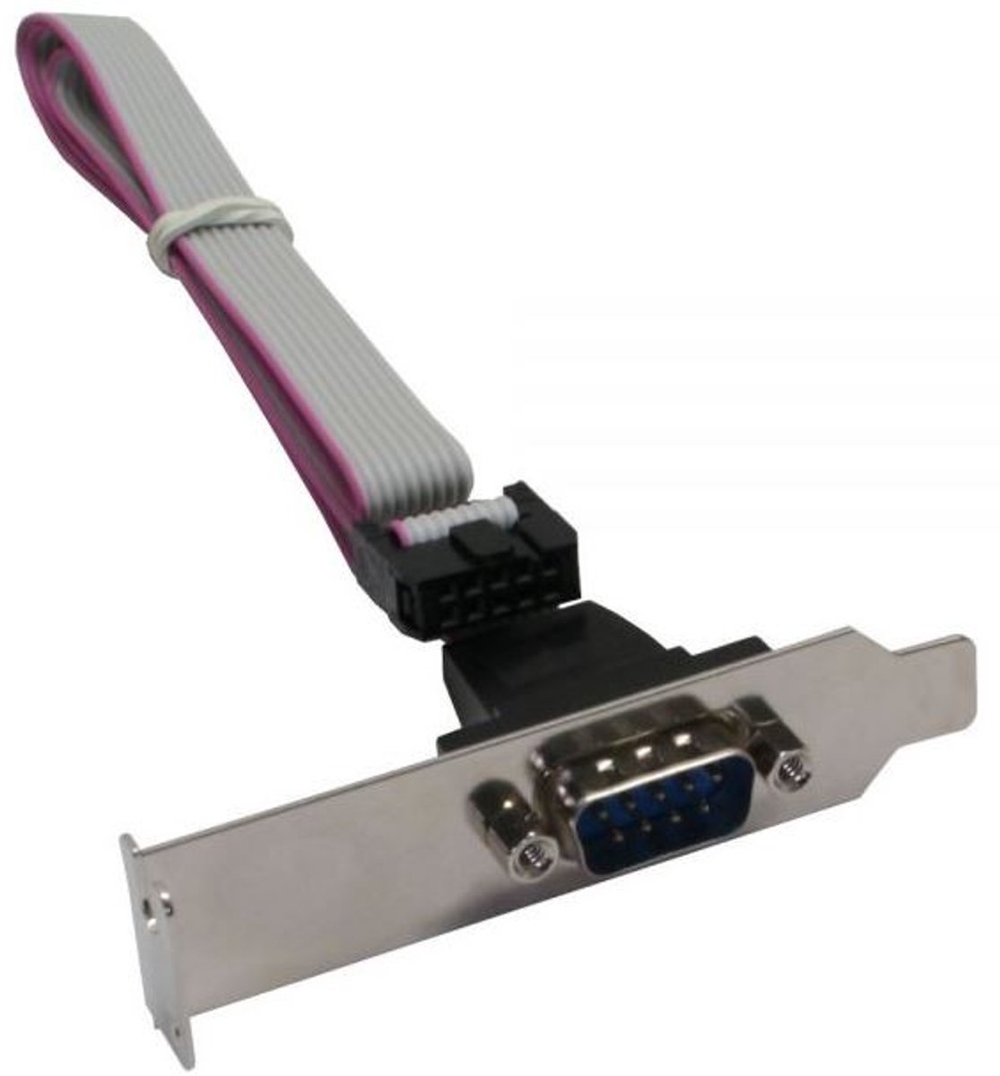 Image of 9-pin SUB-D (m) low profile bracket - 0,60 meter