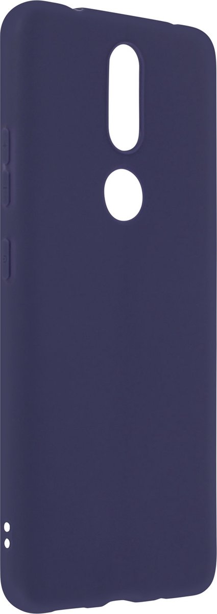 Case Geschikt voor Nokia 2.4 Matte afwerking antivlek Blauw