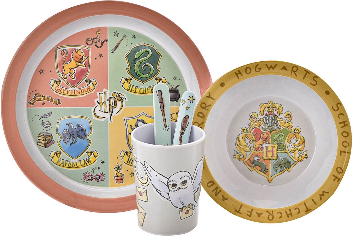 HARRY POTTER – Hogwarts – Set petit-déjeuner bol 850ml & mug 380ml