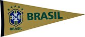 USArticlesEU - Brazil voetbal - Brazilie - Brazilie selecao - Pele - Ronaldo - Brazilie vlag - Brasil vaantje - Voetbal - World cup - Soccer - Vaantje - Sportvaantje - Pennant - Wimpel - Vlag - 31 x 72 cm - CBF
