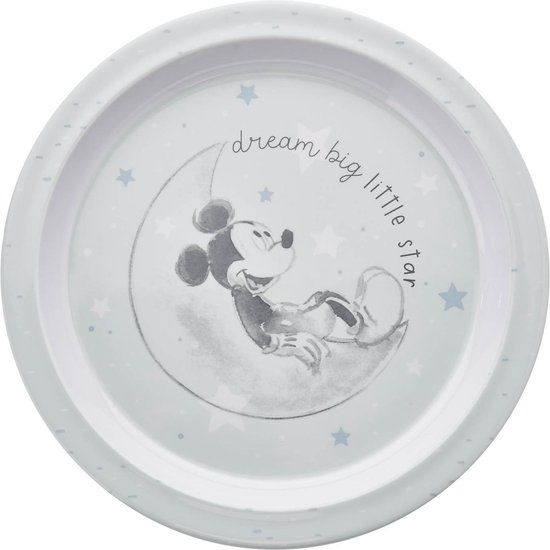 Stor Mickey Mouse Ensemble Vaisselle Enfant - Assiette Bol Gobelet Sans BPA Pour Bébé Garçon