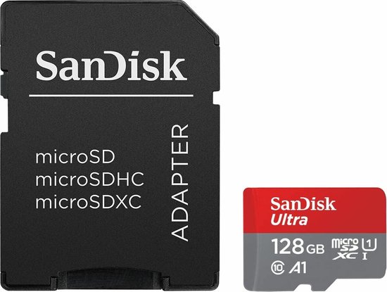 SanDisk Ultra - MicroSDXC - 128GB - 140mb/s