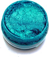 Bora Bora Blue Pearl Epoxyhars Pigment met Parelglans.