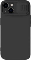 Nillkin CamShield Silicone Back Case (MagSafe Compatible) - Geschikt voor Apple iPhone 14 (6.1") - Zwart