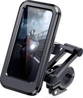 Vitalify® Telefoonhouder Fiets - Waterdicht met 360° Rotatie - Ook voor scooter & motor - Accessoires