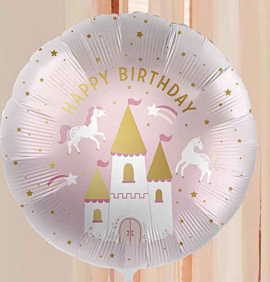 'Happy Birthday' Prinses - 45 Centimeter