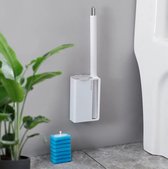 Brosse WC avec support - Brosse WC - Brosse WC durable - Brosse WC durable - Tampons - Kayslus®- BROSSE