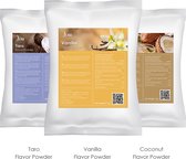 Bubble Tea Powder | Milk Shake Powder | JENI Taro Coconut Flavor Powder - 3 x 1 Kg