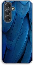 Case Company® - Hoesje geschikt voor Samsung Galaxy A54 hoesje - Pauw - Soft Cover Telefoonhoesje - Bescherming aan alle Kanten en Schermrand