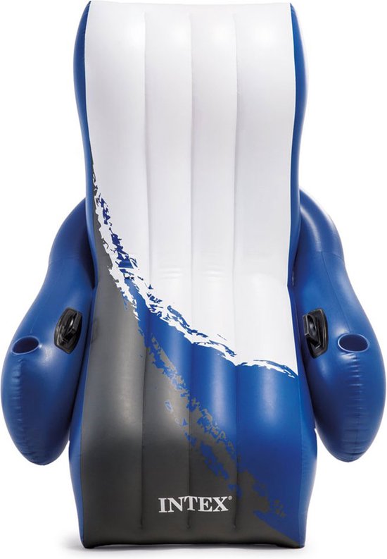 Intex opblaasbare fauteuil - transparant