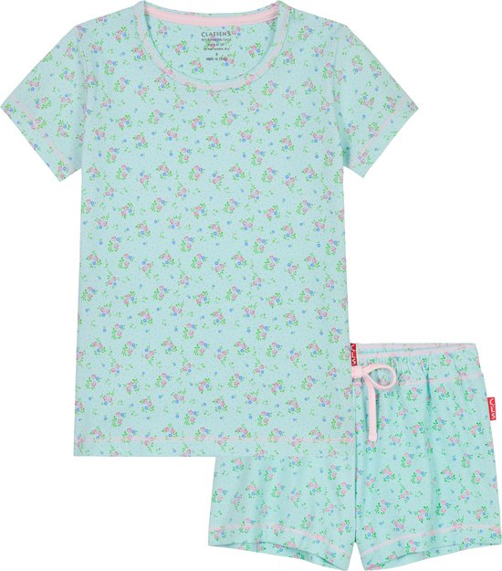 Claesen's pyjama set shorty meisje Flower Stars maat 116-122