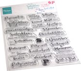 Marianne D Clear Stamps Sinterklaasliedjes enzo CS1113 12x18.5cm (11-22)-stempel-kaarten maken-DIY-scrapbook-hobby