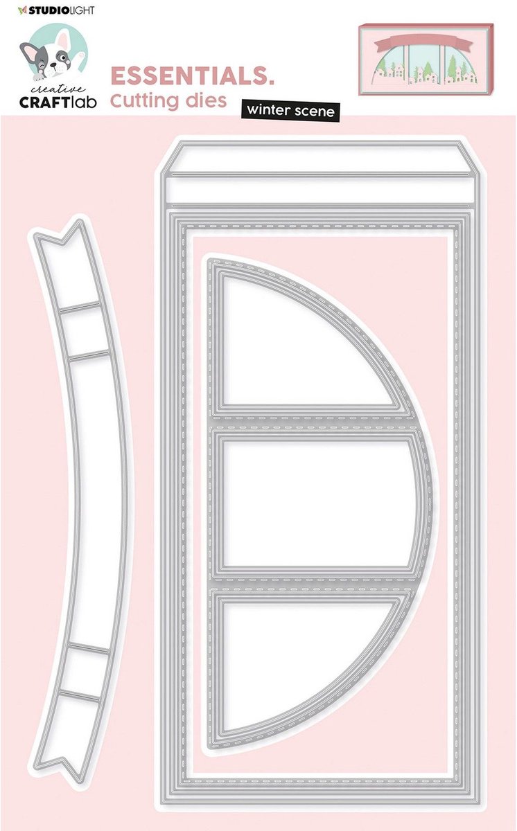 Studio Light Essentials Cutting Die Slimline Shadowbox