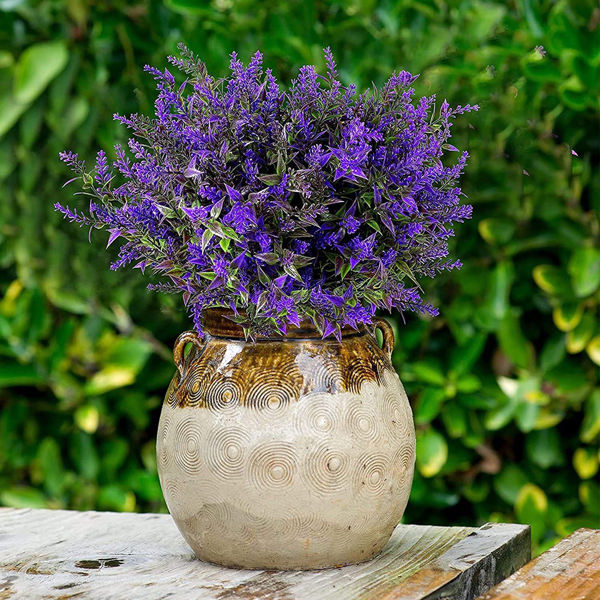 DEMIUKO 10 Bundels Kunstplanten Buiten 43CM Struiken Bosjes Kunstgras Uv- bestendig Struikgewas Weerbestendig Kunstmatige Planten voor Buiten Hangende Plantenpot Balkon Huis Tuin Decoraties DEMIUKO 10 Bundels Kunstplanten Buiten 43CM Struiken Bosjes Kunstgras Uv- bestendig Struikgewas Weerbestendig Kunstmatige Planten voor Buiten Hangende Plantenpot Balkon Huis Tuin Decoraties