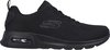 Skechers Skech-Air Court - Slick Avenu Dames Sneakers - Zwart - Maat 36