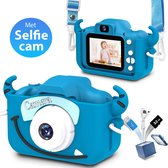 Digitale Kindercamera Incl. 32gb geheugenkaart - Dual camera - Foto en Videofunctie - Kinderfototoestel - Vlog en Selfie Camera - Speelgoedcamera