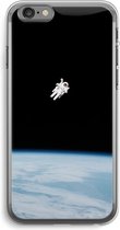 Case Company® - Hoesje geschikt voor iPhone 6 PLUS / 6S PLUS hoesje - Alone in Space - Soft Cover Telefoonhoesje - Bescherming aan alle Kanten en Schermrand