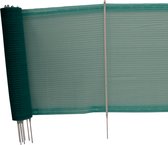 Verplaatsbare net afrastering groen 80cm hoog - 20m