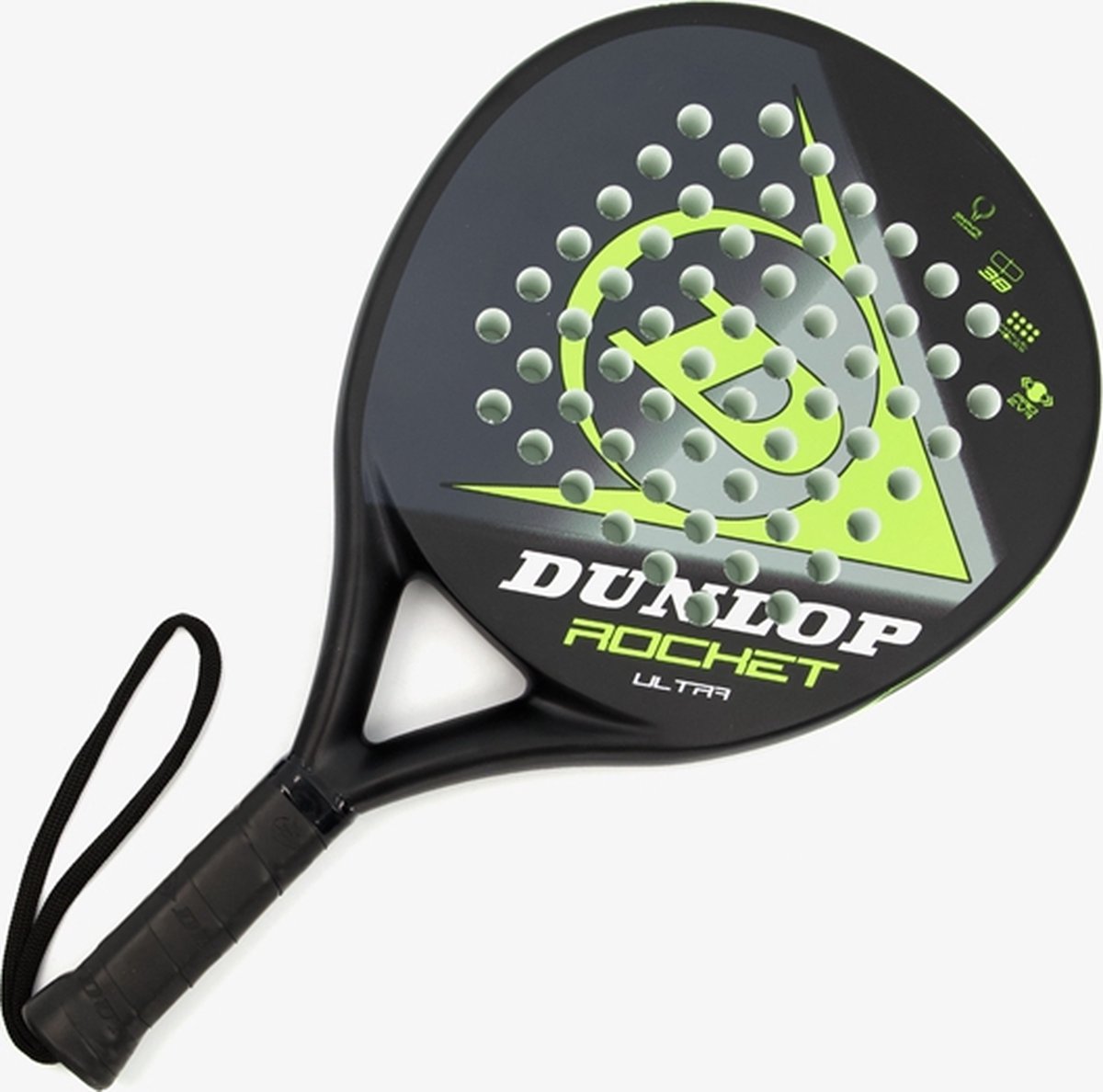 Dunlop Rocket Ultra Pro padel racket - Zwart
