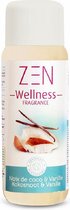 Zen Spa - Parfum voor bubbelbad - Vanille en kokosnoot - 250ml