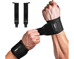 foto van WODster - Wrist Wraps – Fitness + Crossfit + Krachttraining Polsbandjes – Wrist Straps – Polsbrace – Heren & Dames