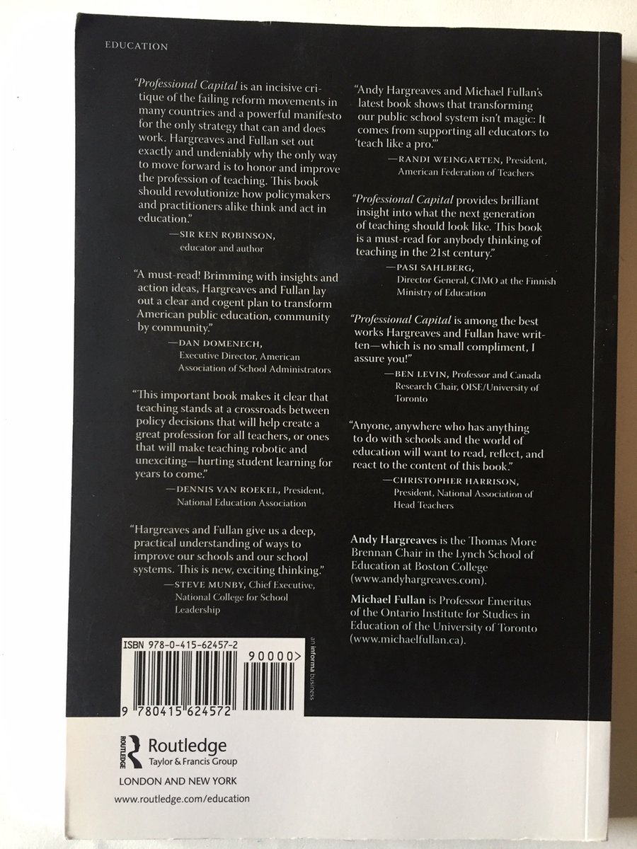 Professional Capital - back cover
