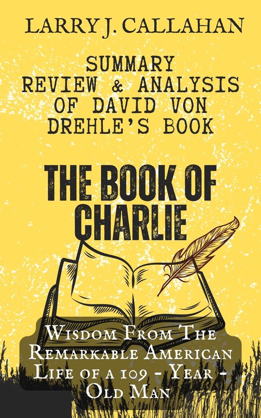 book review the book of charlie