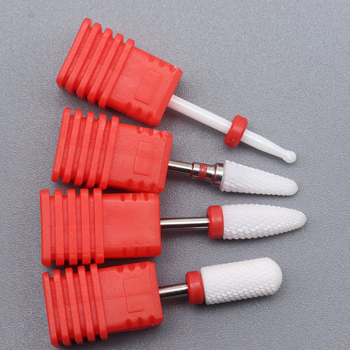 Keramische Frees - Nagel Frees - Keramische nagelboortjes - Pedicure en Manicure - Nagelfrees Bitje - Nagelboortjes - Keramische Nail Boren Set 4 stuks