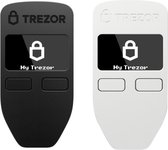 2x Trezor One - Voordeelbundel - Hardware Wallet - Zwart/Wit