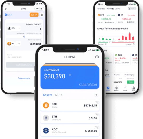 Ellipal Titan Hardware Wallet Air Gapped Anti Temper Wallet